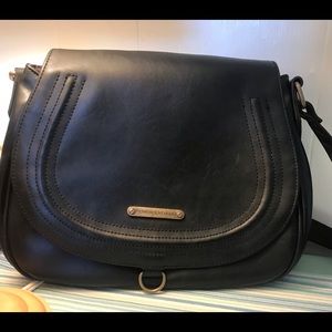 Stone Mountain black leather bag